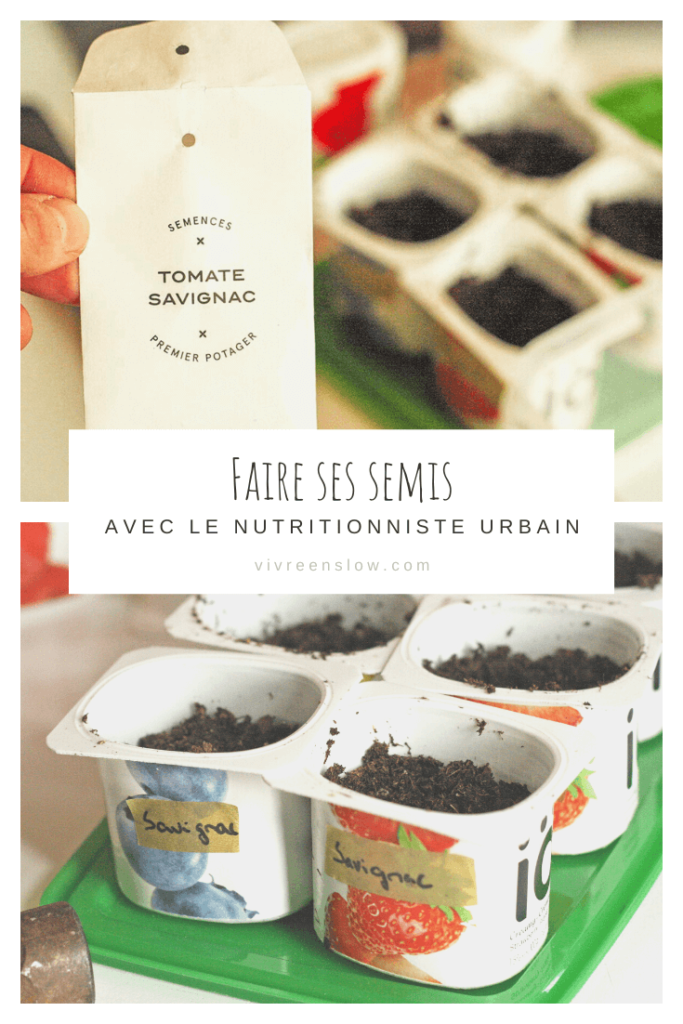 S'initier à l'agriculture urbaine avec les semences ancestrales du Québec du Nutritionniste urbain.