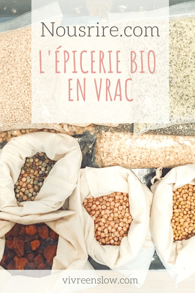 Épicerie bio en vrac au Québec
