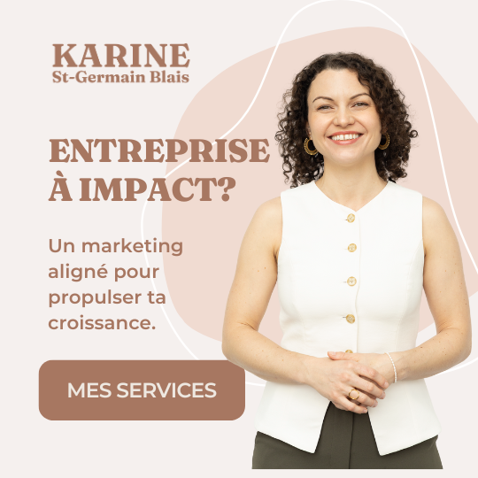Consultante marketing Karine St-Germain Blais
